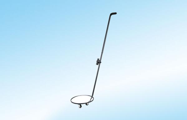 Intelligent fiashlight Under Vehicle Inspection Mirror With Light / Round