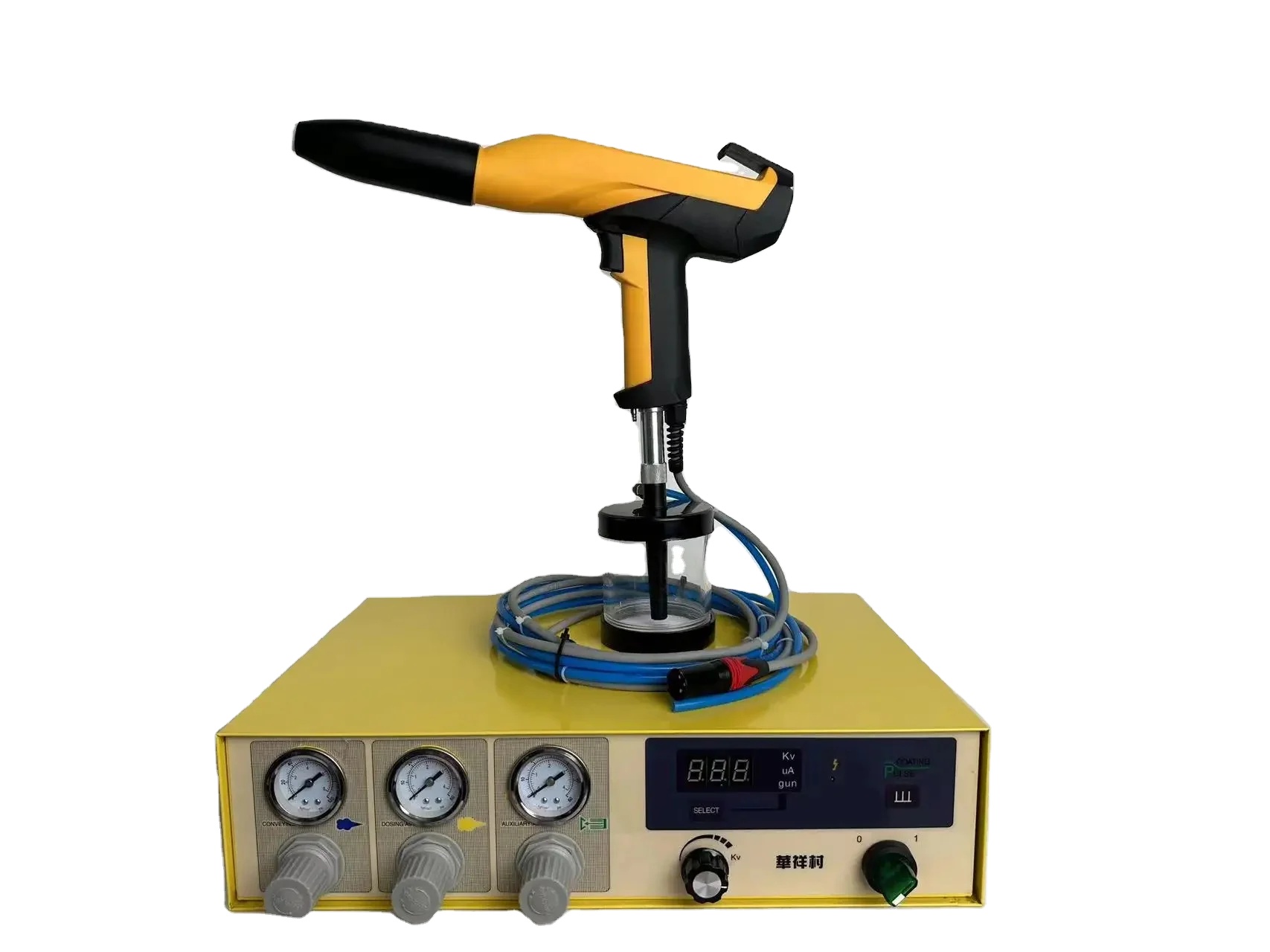 Manufacturing Plant Powder Coating Booth and Oven Equipment with 54*56*75 Dimensions