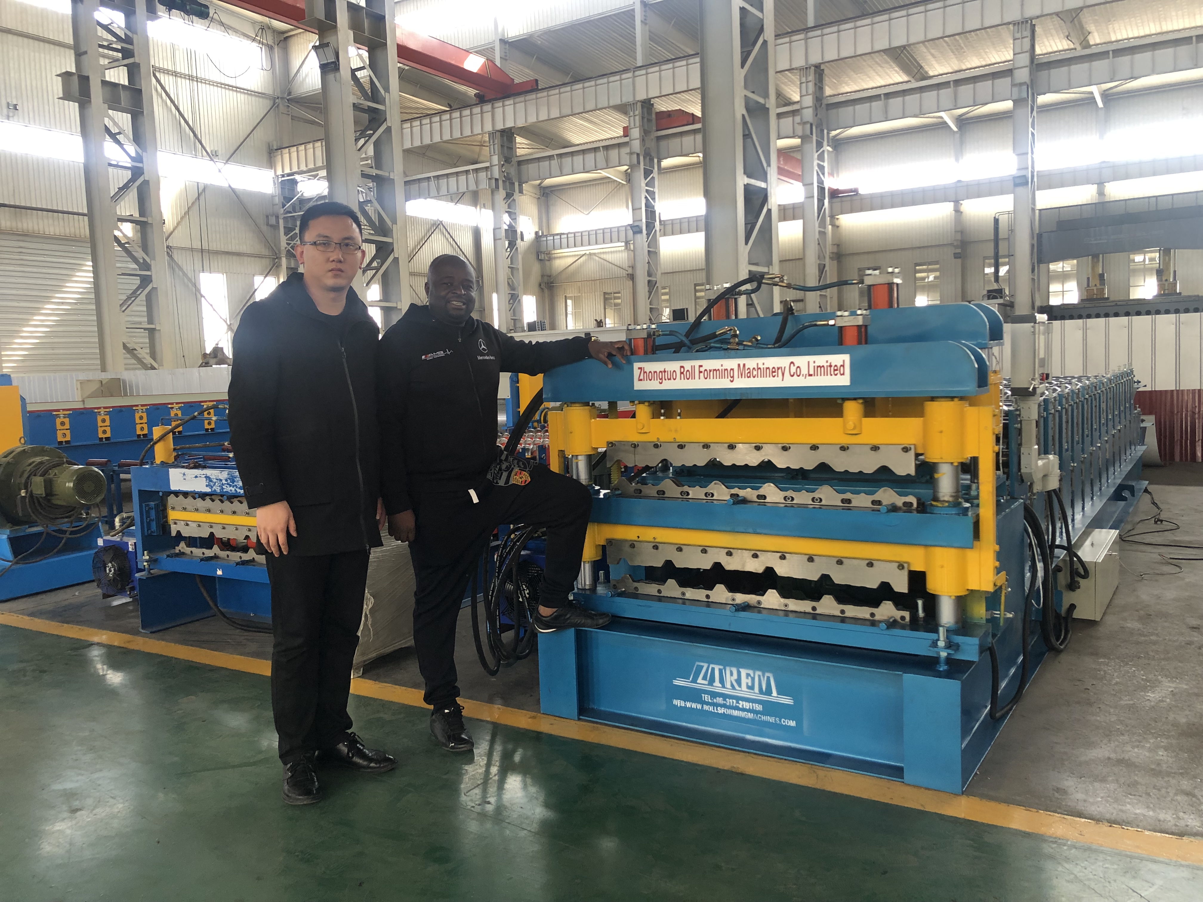 Double layer machine