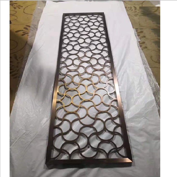 Interior Decoration CNC Cut Metal Screen Home Room Partition Panels