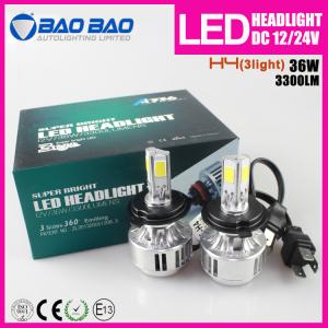 Quality BB-LHA336 3300LM COB ALL IN ONE Car LED Headlight wholesale