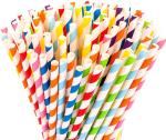 8mm Gift Seasonal BPA Free Customized Paper Straws