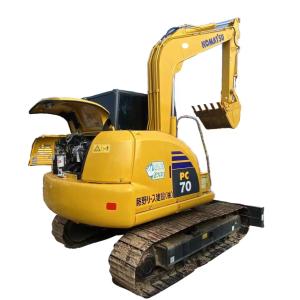 Quality Komatsu PC70 2021 Excavator SAA4D95LE-5 6500Kg 5015mm Dumping Height wholesale
