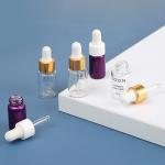2ml 3ml 5ml 10ml Round Glass Dropper Bottle Small Mini Frosted Glass Essential