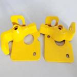 Car Repair/Replacement Steel Red and Yellow Lockout Lever Kit for Car Battery