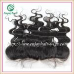 Brazilian virgin hair lace frontal 13''x4'' ,natural color body wave 10''-24''L