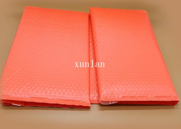 Cheap Red Personal Poly Bubble Mailers , Superior Cushioning Post Bubble Mailers for sale