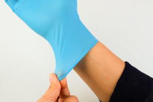 Quality Multifunction 100% Nitrile Medical Gloves Puncture Resistant wholesale