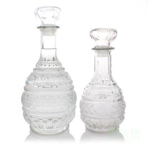 Quality fancy empty glass wine bottle wholesale