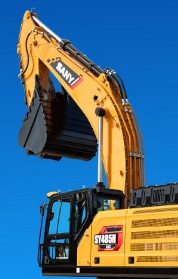SY485 Excavator Hydraulic Oil Cylinder Steel Pipe for Building Material Shops Pipeline