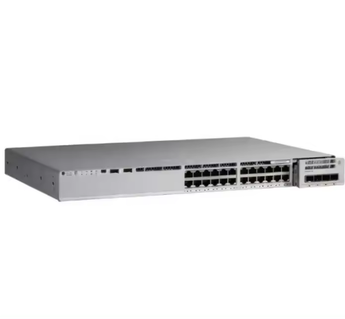 48 Port Network Essentials PoE Switch C9200L-48P-4G-A with QoS SNMP Stackable LACP Functions