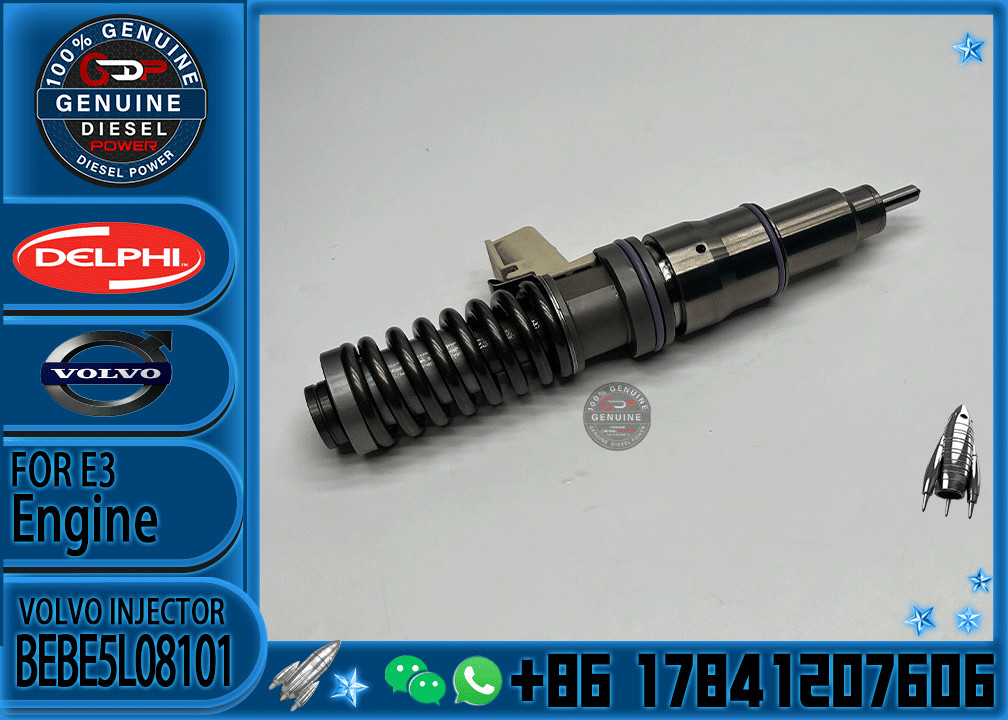 Common Rail Fuel Injector BEBE5L08001 BEBE5L08101 BEBE4L01001 BEBE4L01002 BEBE4L01102 BEBE4L02001 For VOL