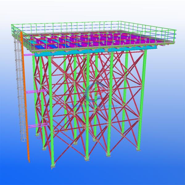Modular Steel Structure Water Tower Easy Assemble Steel Fresh Water Storage