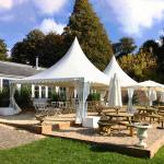 Outdoor Square Pagoda Event Tent Waterproof Wedding Party 6x6 Canopy