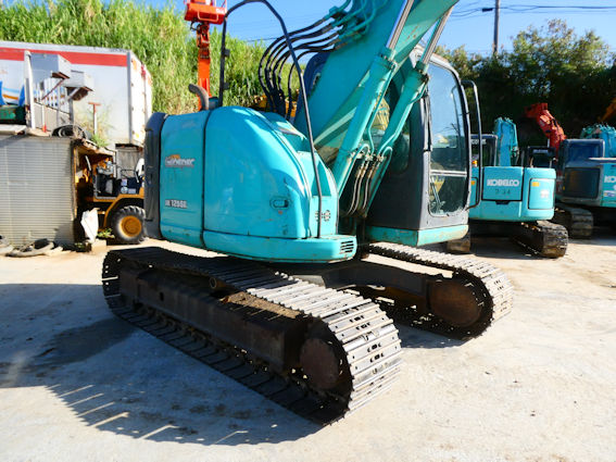 Used Japan Kobeclo Excavator SK125SR with 7707 Working Hours and 0.45 Bucket Capacity
