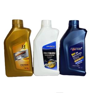 Quality Recyclable HDPE Plastic 1 Litre Engine Oil Bottle Jug Custom Made Dia 95mm wholesale