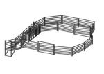 1.8x2.1m Low Carbon Steel Cattle Yard Panels CE