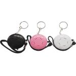 CE Personal Security Alarms 50x21mm Keychain Led Flashing Light Safety Panic