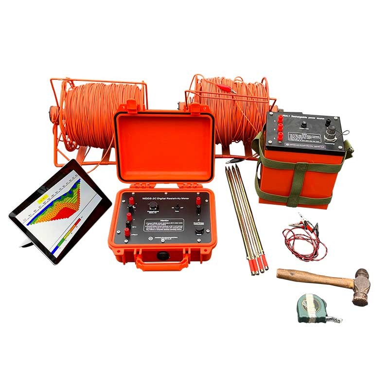 Geophysical Resistivity Instruments Digital DC Surface Electrical Testing Device for Mineral Exploration