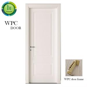 Quality Water Resistant WPC Plain Door CE Certified Anti Moisture Apartment Doors wholesale