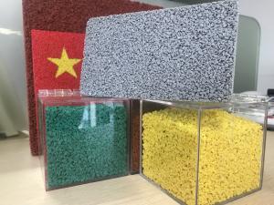 Quality Low Density Rice Shape Tennis Court EPDM Rubber Particles wholesale