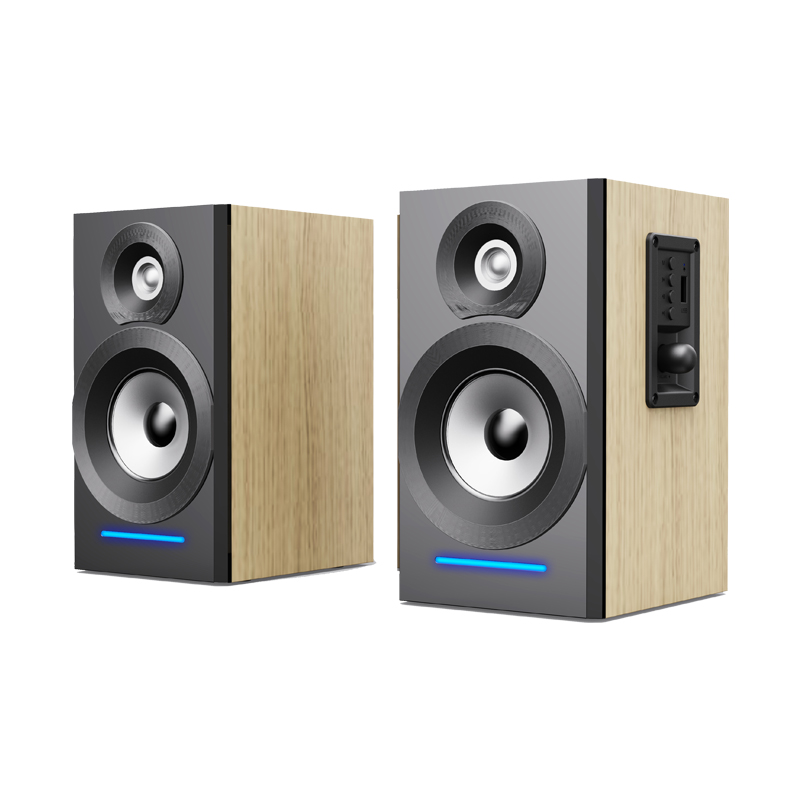 Advanced 2.0 Channels Wood Monitor Active Home Theatre System with High End Bluetooth
