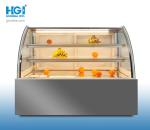 HGI Glass Baked Goods Display Case R134a 460L for cake