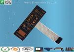 Sand Effect PC Overlay 0.175mm Embossing Membrane Switch Metal Dome