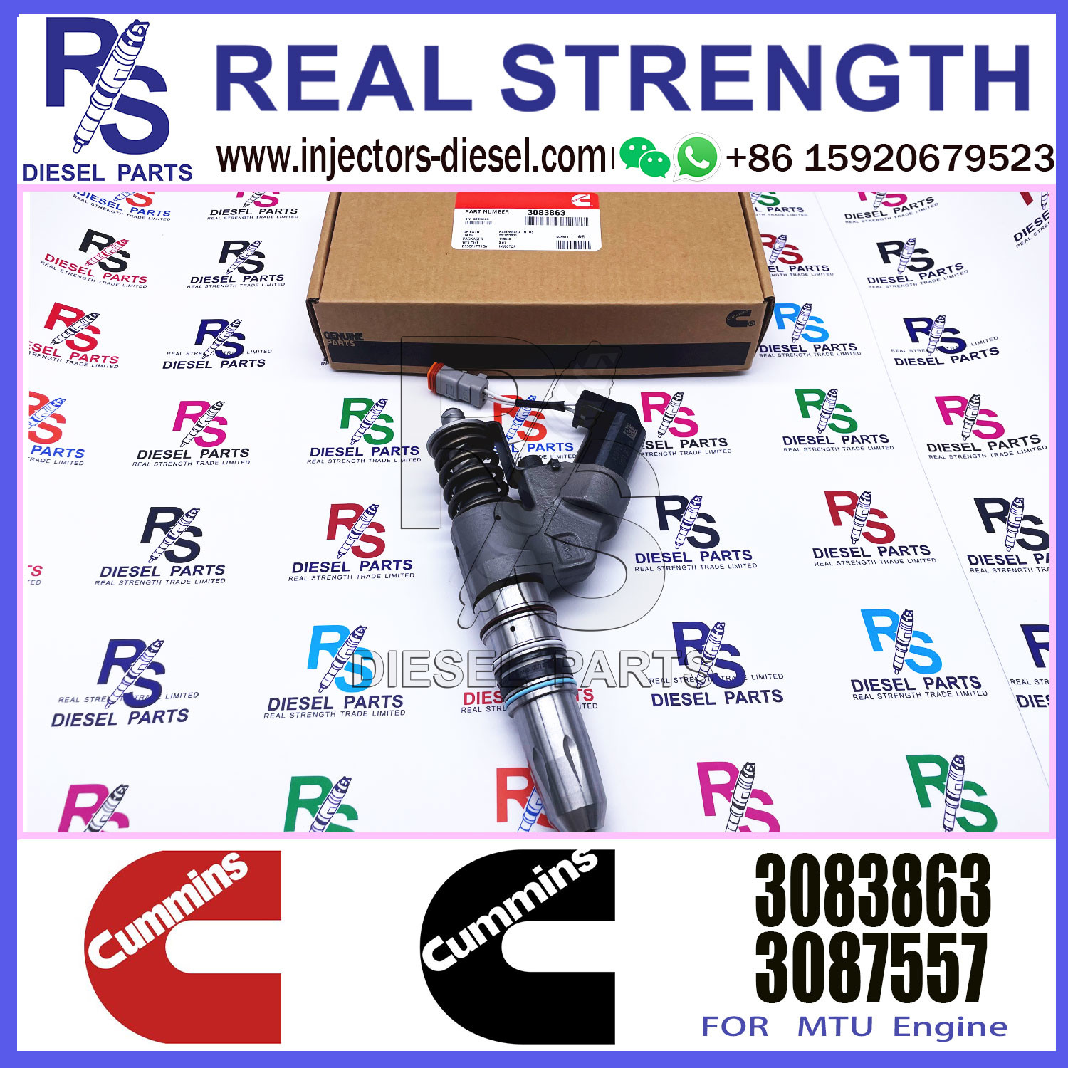 Fuel Injector 3609925 3083849 3087772 3095731 3083863 for QSM ISM QSM11 ISM11 M11 Diesel Engine