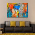 Unframed Handmade Oil Nature Abstract Canvas Paintings For Livingroom Unique