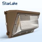 120lm/W IK10 Outdoor LED Wall Pack Light Fixture 5000K Waterproof