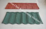 Metal Stone Coated Roof Tile Machine Roll Form Equipment 6-10pcs/min