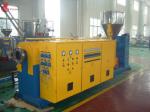PS / ABS / PVC single screw extruder machine with Inverter motor