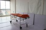 190CM & 21inch Hospital Stretcher Patient Transfer Trolley Aluminum Alloy Non