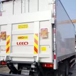 Hydraulic 0.9m Lorry Tail Gate 2KW Tuckaway Tail Lift Steel Material