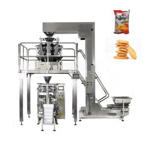 Quality Snack Food Biscuits Filling VFFS Packing Machine 60bags/Min wholesale