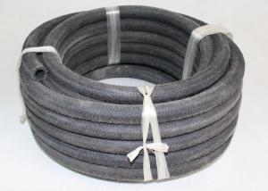 Quality Outer Fiber Braided Rubber Air Hose , Black Retractable Air Hose wholesale
