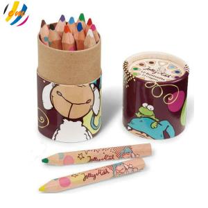 Quality Pencil Crayon ODM Service H180mm Paper Tube Box Packaging wholesale