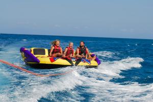 Quality Water Sofa Towable Inflatables , inflatable Aqua Park Sports wholesale