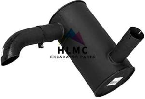 Quality 6754-11-5310 6D107 Excavator Engine Muffler PC220-8 PC200-8 Construction Machinery Parts wholesale