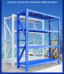Q235 Laboratory Storage Racks 100kg Light Duty Metal Shelving