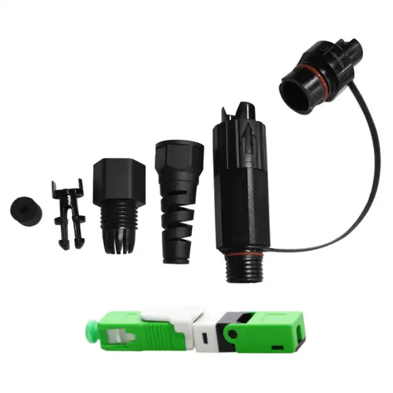 GPRS Network IP68 Waterproof MINI-SC/FC Connector for FTTA CPRI Interchangeable Patch Cord