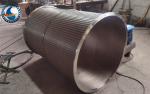 Ss304 1.0mm Slot Wedge Wire Rotary Screen Drum For Wastewater Treatment