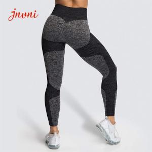 Quality Women Seamless Black High Waist Fitness Pants Recycled Plastic Leggings wholesale