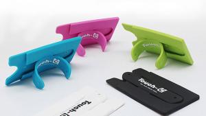 Quality Silicone cell phone stand,cell phone card holder,silicone card holder wholesale