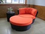 3pcs poly rattan pool furniture