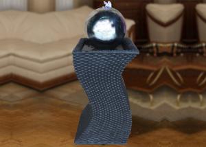 Quality Handwork Polyresin Stainless Steel Ball Water Feature wholesale