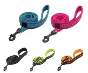 Quality Soft Mesh Padding Elastic Dog Leash Outdoor Adventure Light Weight Comfortable wholesale
