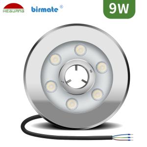 Quality DC24V 750lm Underwater Fountain Led Lights 9W 3000K CCT SS316L wholesale