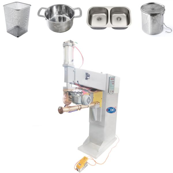 Cheap Duct Pipe Longitudinal Straight Line Resistance Storage Tank Seam Welding Machine for sale